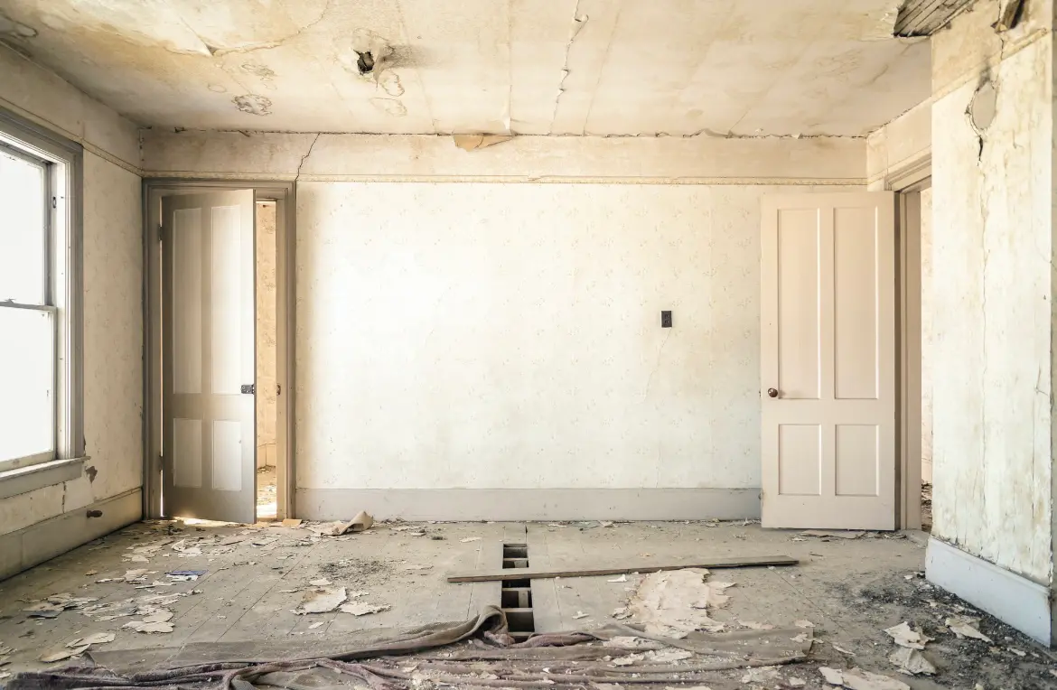 Waste disposal crew managing a cleanout project in Northborough